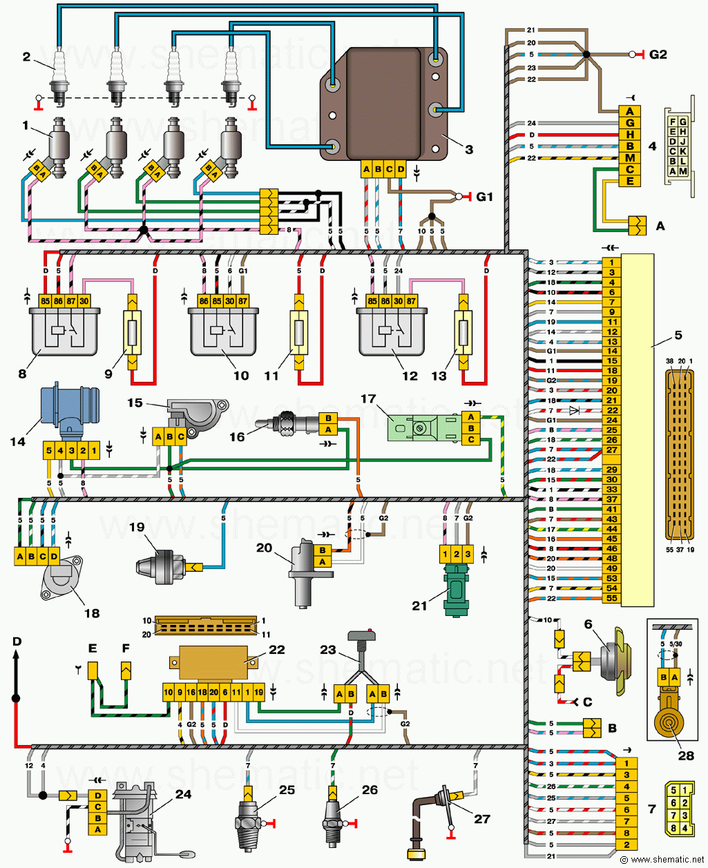 двигатель ваз 21102 
