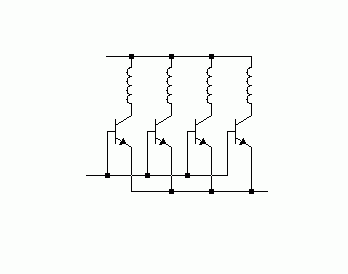 Схема замены тиристоров на транзисторы.